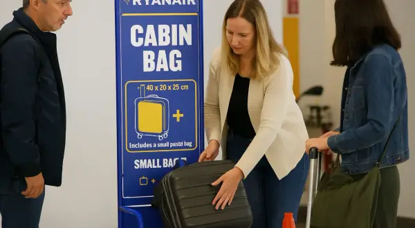 Ryanair bagaż na lotnisku: Ceny 2026 i jak uniknąć opłat