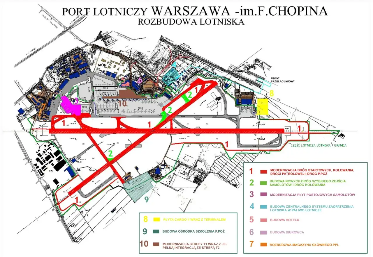 Lotnisko Chopina Warszawa