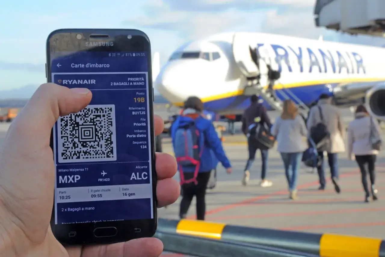 Ryanair odprawa online vs lotnisko