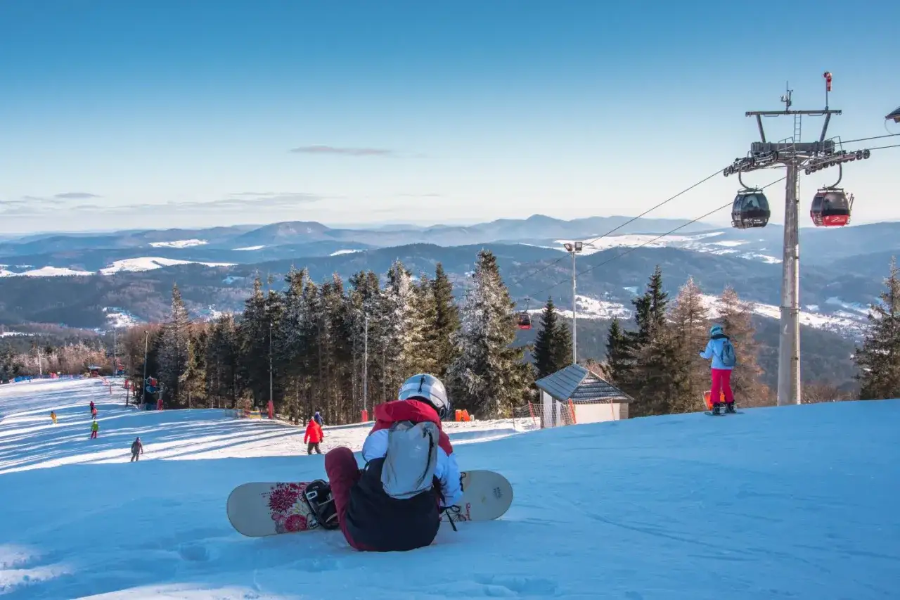 Zimowe sporty Krynica-Zdrój narty