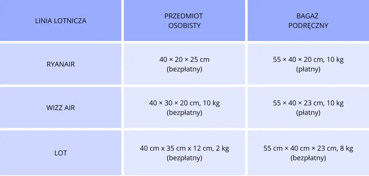 Elektronika w bagażu podręcznym