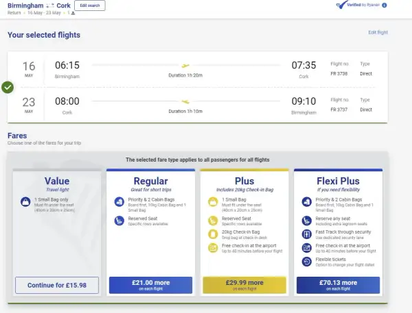Ryanair bagaż 20 kg: Ile kosztuje i jak zaoszczędzić?